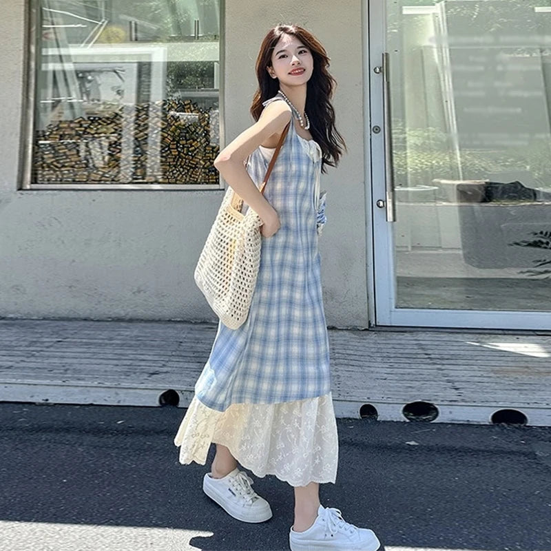 loose satin dresses Silky Satin Midi Moonshine