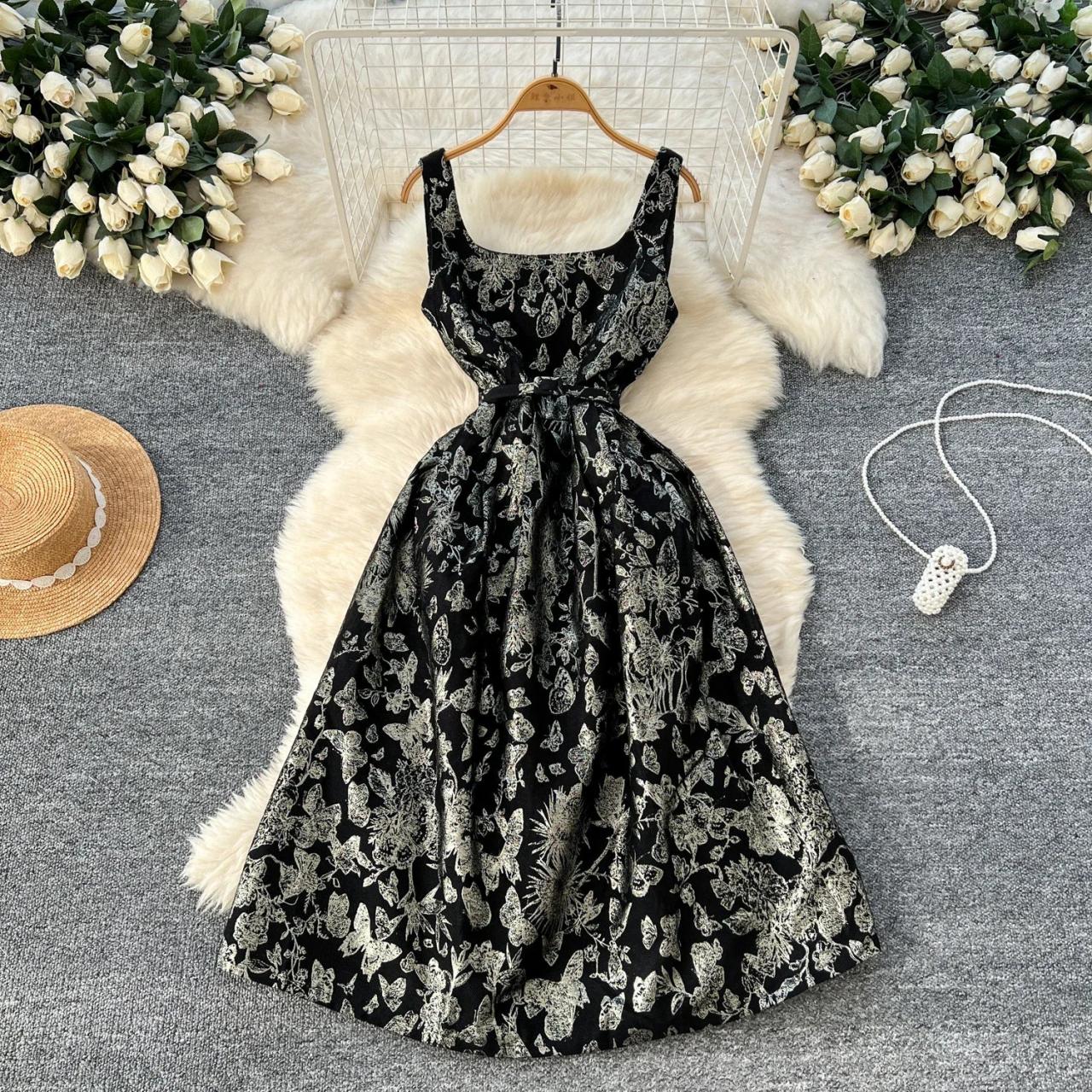 black and gold butterfly dress Aurora Butterfly Gown main image 1