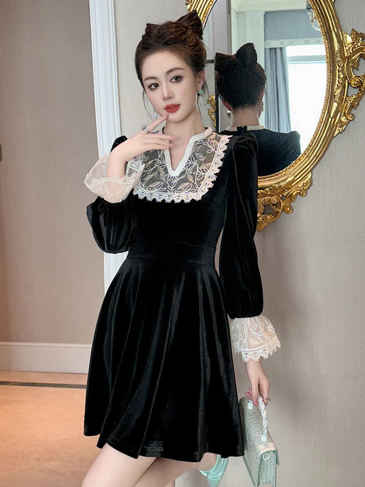 lace sleeve shirt dress Staud Chi White Long Sleeve Mini Shirt Dress