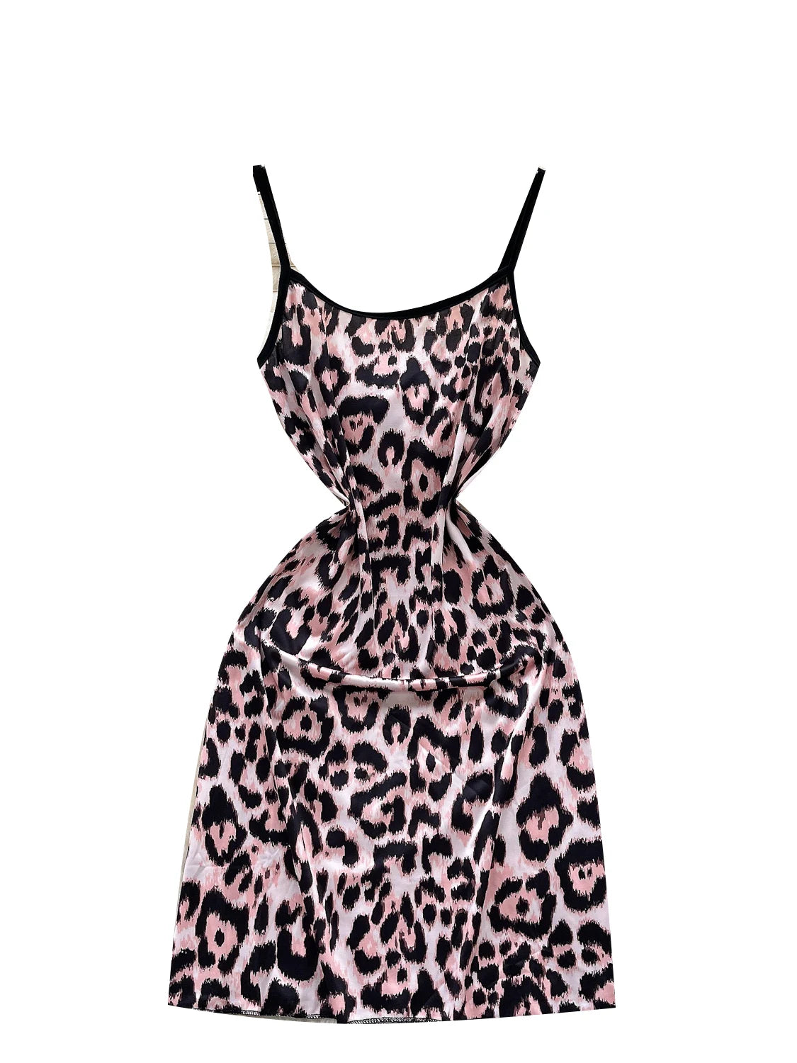 open lace back dress Lennon Zipslip™️ Dress Pink Shaded Leopard main image 1