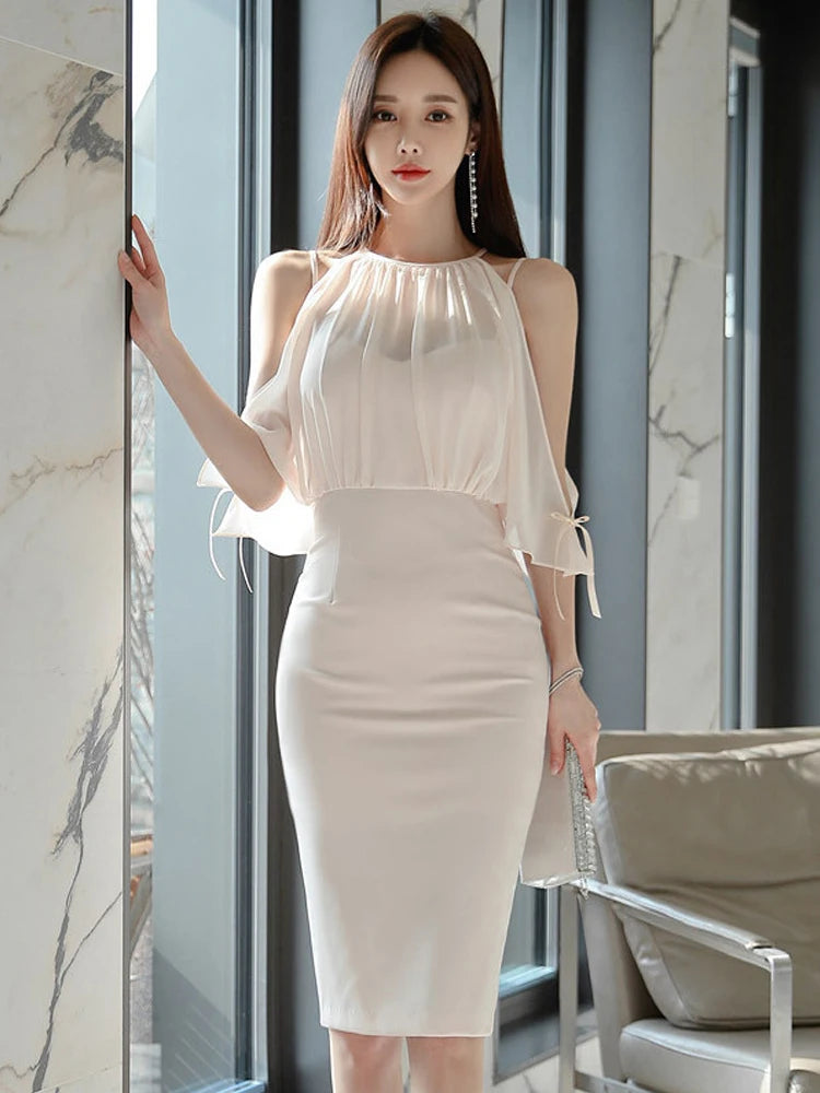off shoulder satin bodycon dress MissPap Women's Satin Off Shoulder Asymmetric Bodycon Mini Dress in Black