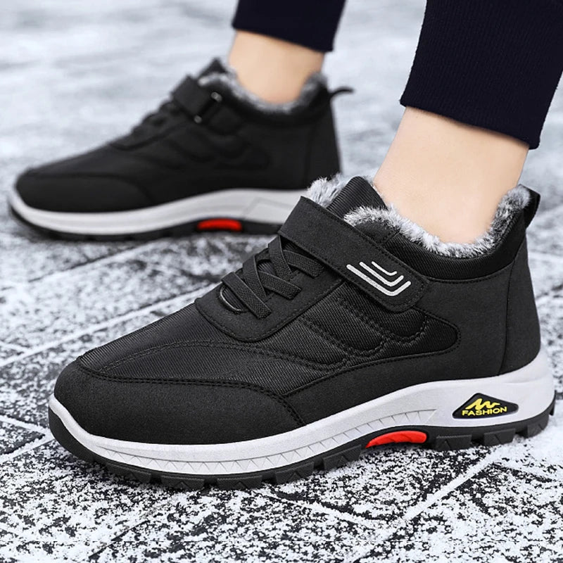 Waterproof Insulated Mens Winter Walking Sneakers on Luulla